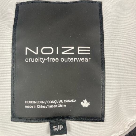 NWT * NOIZE Insulated Hooded Parka Jacket in Winter White - Picture 10 of 15